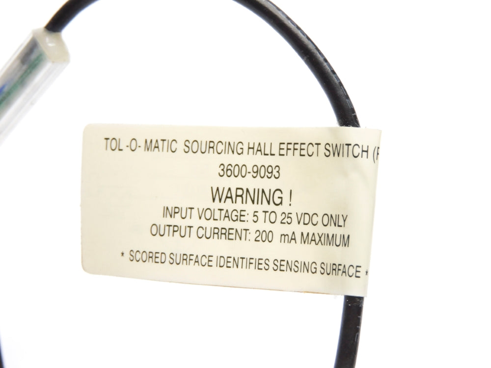 TOL-O-MATIC 3600-9093 5-25VDC NSNP
