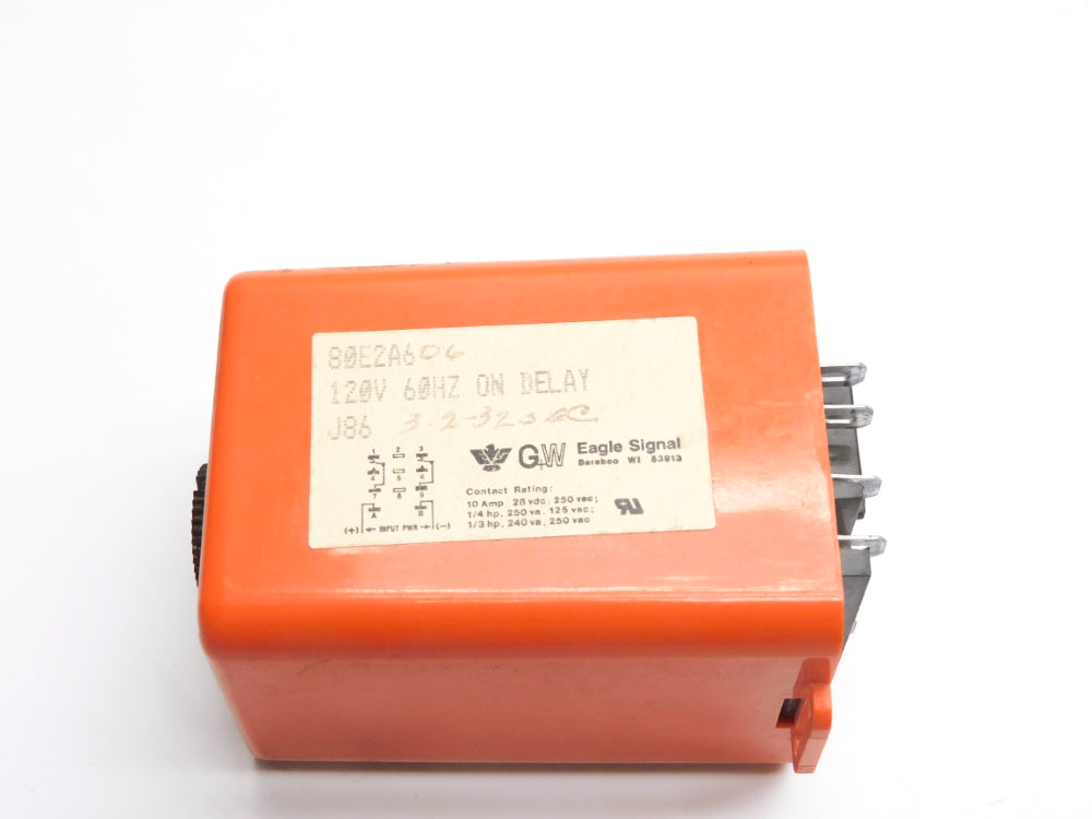 EAGLE SIGNAL 80E2A606 120V 3.2-32SEC UNMP