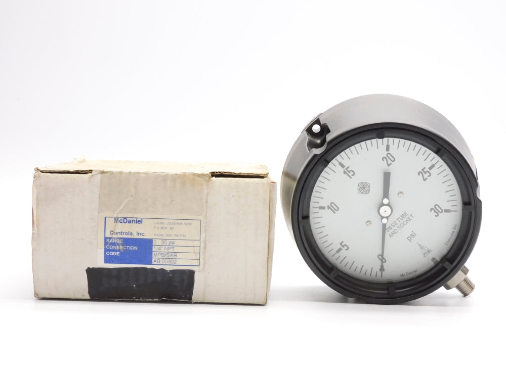 MCDANIEL CONTROLS AB00302 MPB/SAB 0-30PSI NSMP