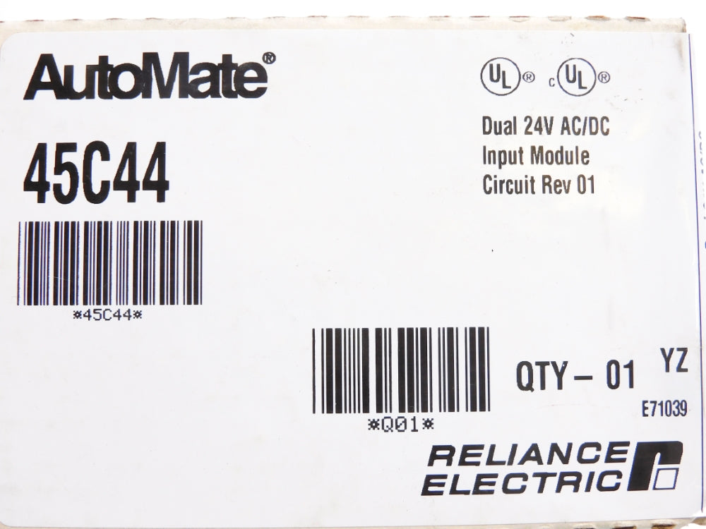 RELIANCE ELECTRIC AUTOMATE 45C44 NSFS