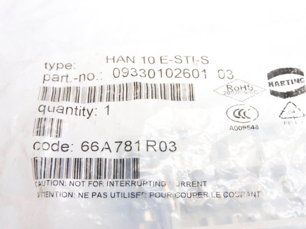 HARTING HAN10E-STI-S 0933010260103 NSMP