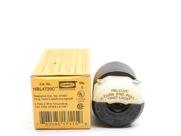 HUBBELL HBL4720C 125V 15A NSMP