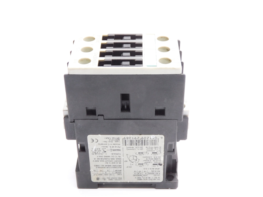 SIEMENS 3RT1025-1BB40 24VDC UNMP