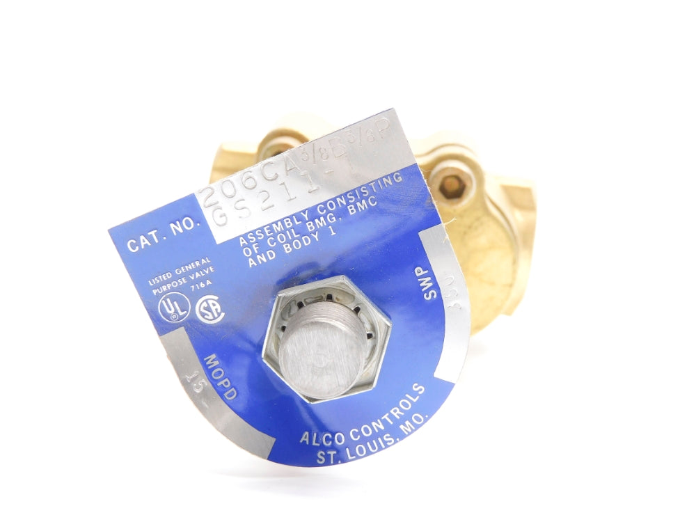ALCO CONTROLS 206CA-3/8-B-3/8P GS211-1 NSNP