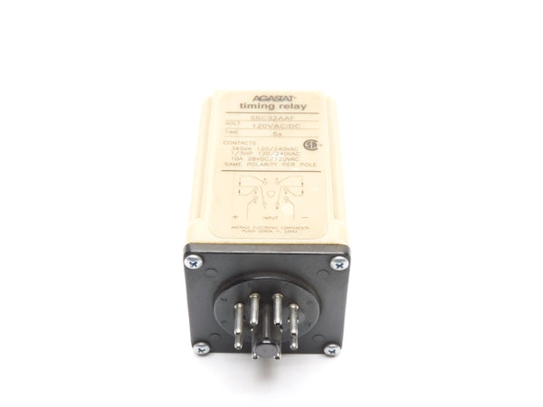 AGASTAT SSC32AAF 120VAC/DC .5SEC. UNMP