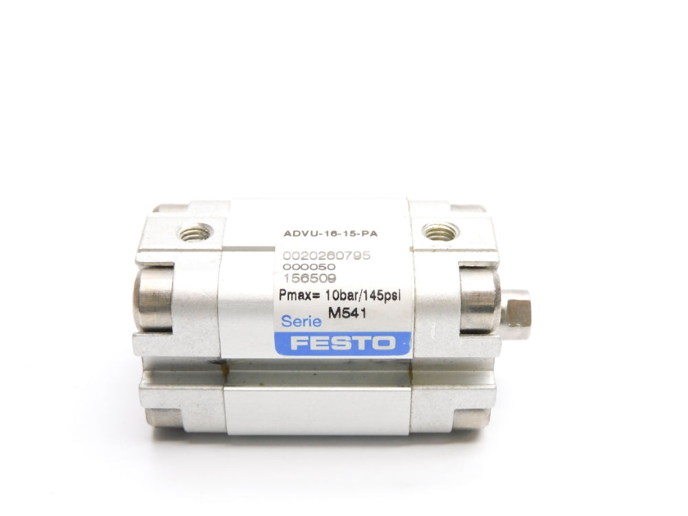 FESTO ADVU-16-15-PA 156509 SER. M541 145PSI NSNP