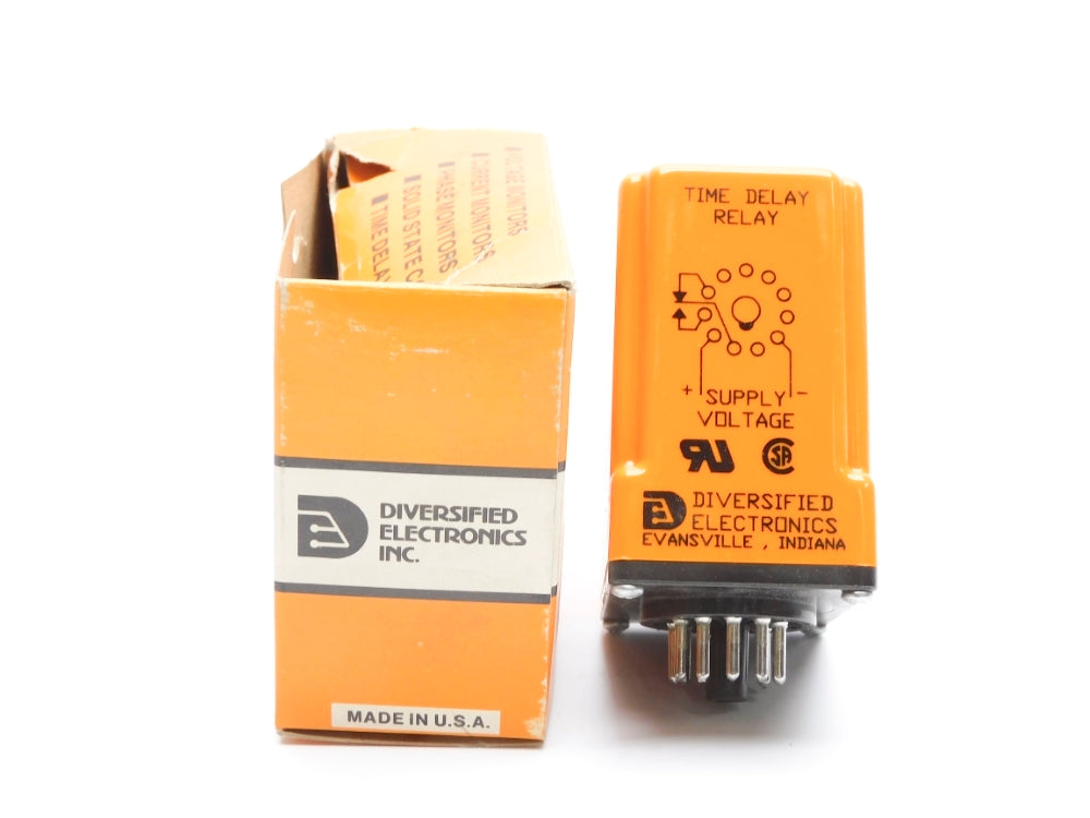 DIVERSIFIED ELECTRONICS TBU-120-AAA 120VAC/DC 0.1-102.3SEC. NSMP