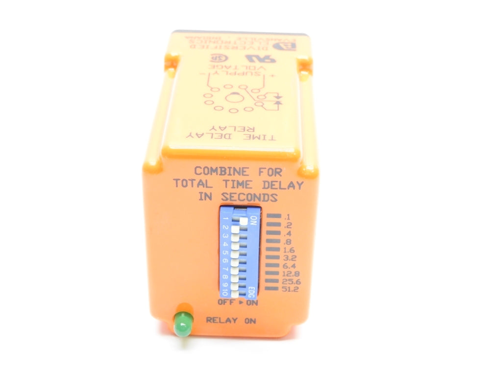 DIVERSIFIED ELECTRONICS TBU-120-AAA 120VAC/DC 0.1-102.3SEC. NSMP
