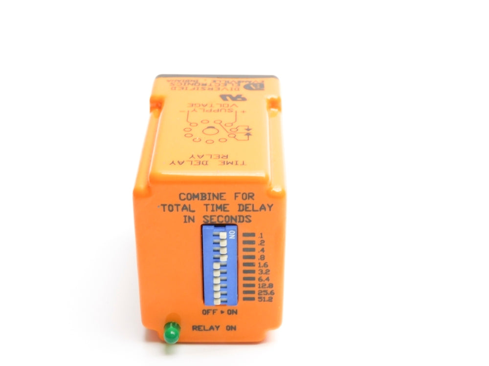 DIVERSIFIED ELECTRONICS TBU-120-AAA 120VAC/DC 0.1-102.3SEC. UNMP