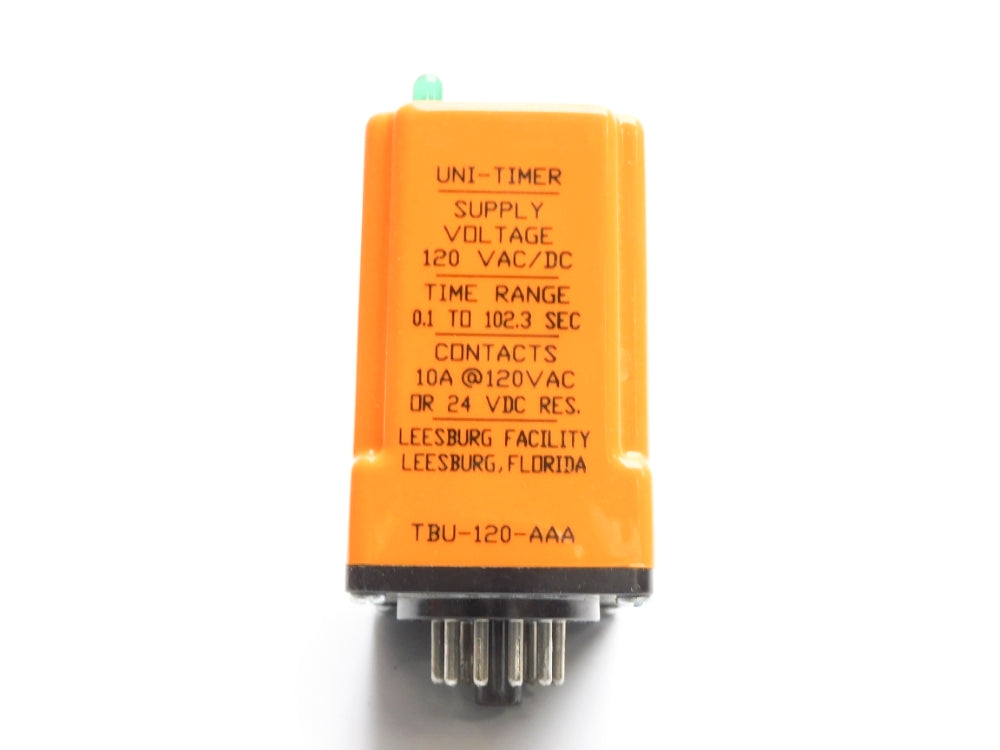 DIVERSIFIED ELECTRONICS TBU-120-AAA 120VAC/DC 0.1-102.3SEC. UNMP