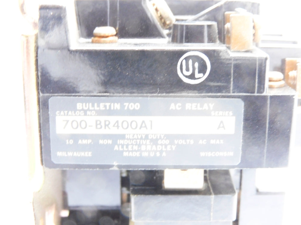 ALLEN BRADLEY 700-BR400A1 SER. A 110/120V UNMP