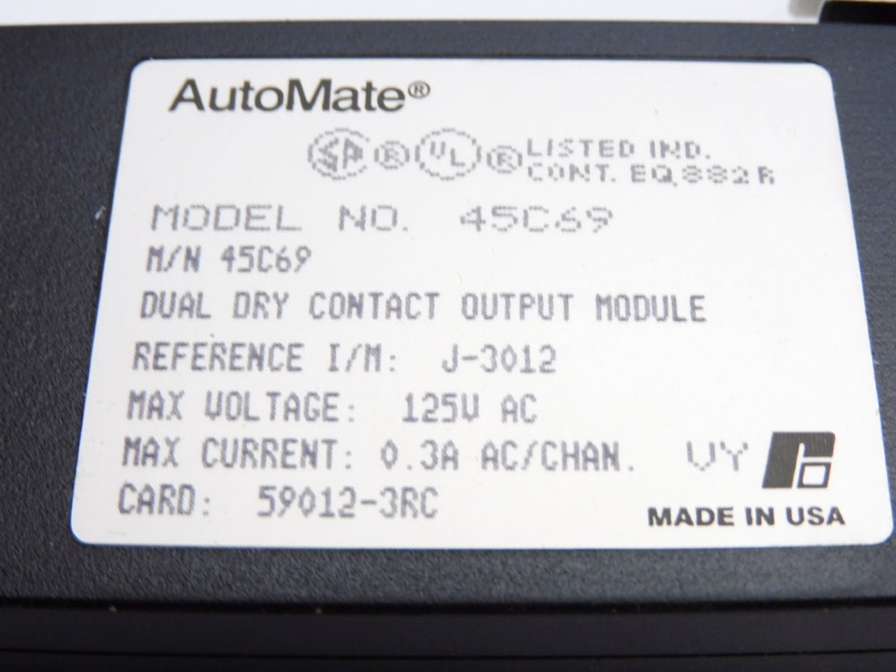 RELIANCE ELECTRIC AUTOMATE 45C69 UNMP