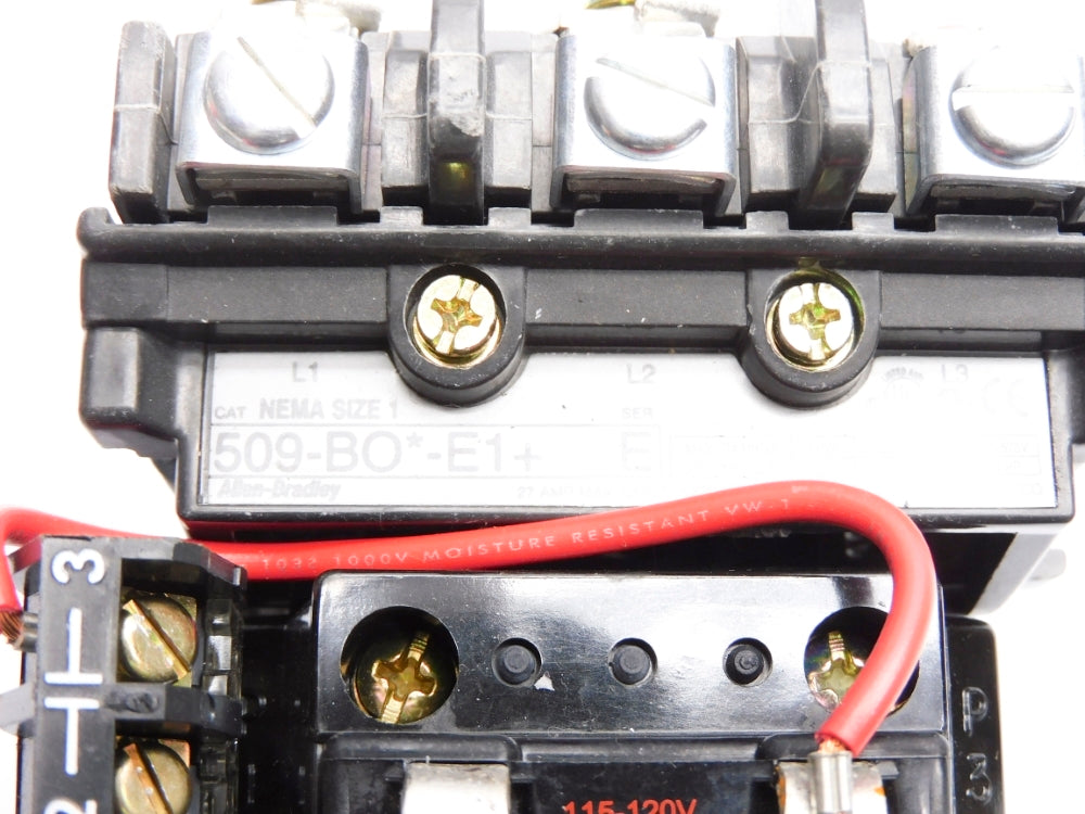 ALLEN BRADLEY 509-BO*-E1+ SER. E NSNP