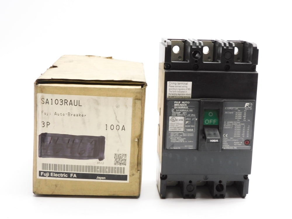 FUJI ELECTRIC SA103RAUL 100A 277V NSMP