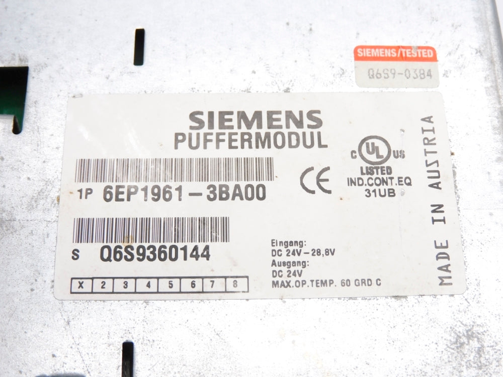 SIEMENS 6EP1961-3BA00 UNMP