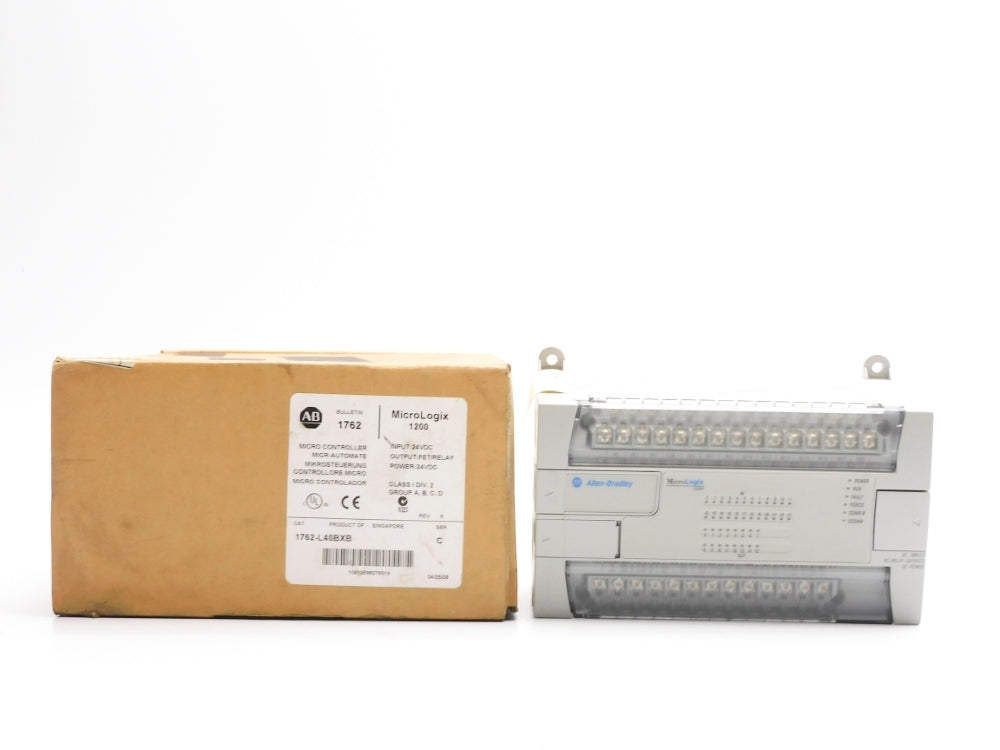 ALLEN BRADLEY 1762-L40BXB SER. C F/W 11 NSMP