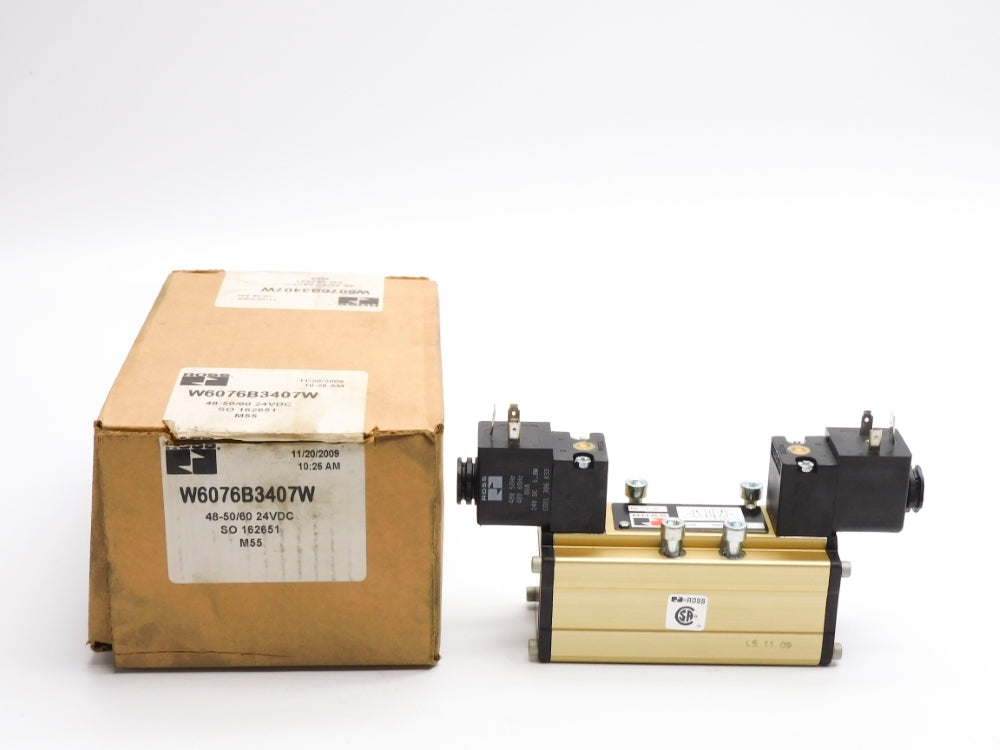 ROSS W6076B3407W 24VDC NSMP