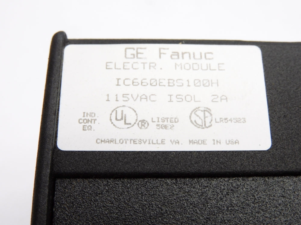 FANUC IC660EBS100H (AS PICTURED) NSMP