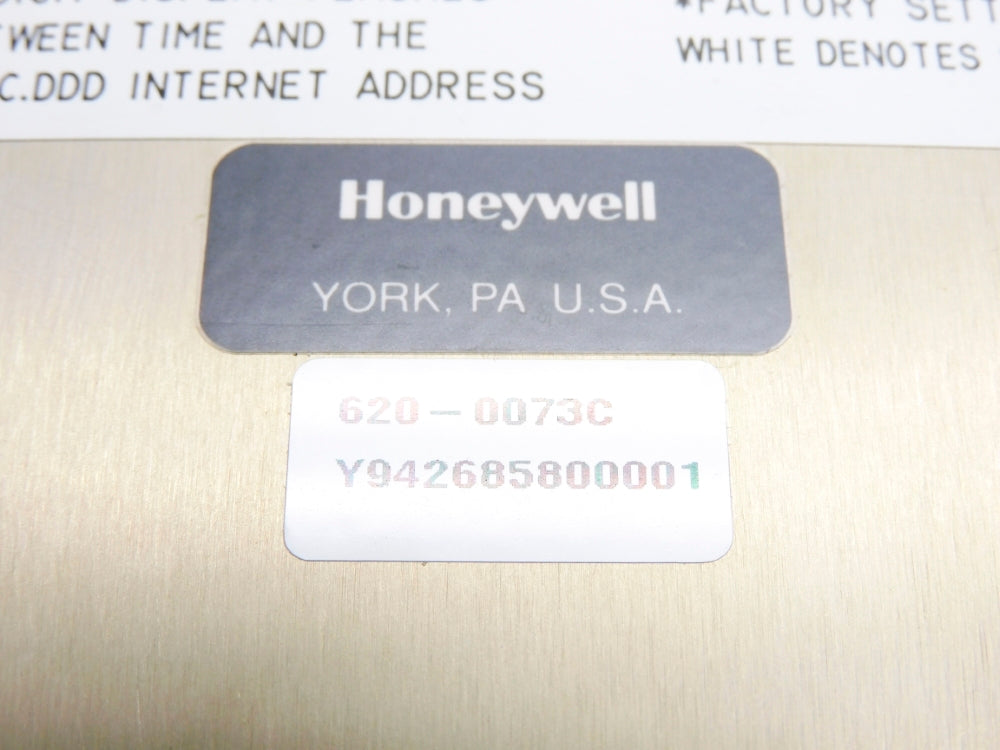HONEYWELL 620-0073C UNMP