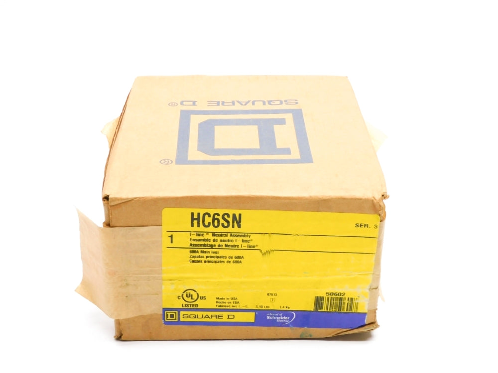 SQUARE D HC6SN SER. 3 NSFS