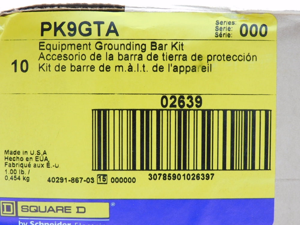 SQUARE D PK9GTA SER. 000 (PKG OF 10) NSFS