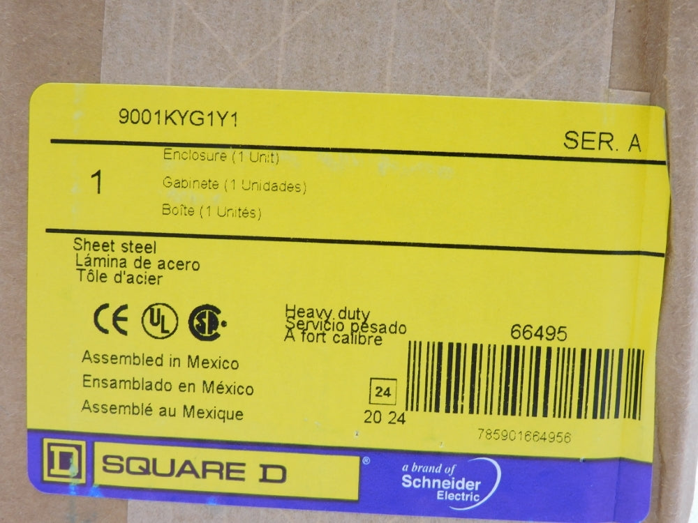 SQUARE D 9001KYG1Y1 SER. A NSFS