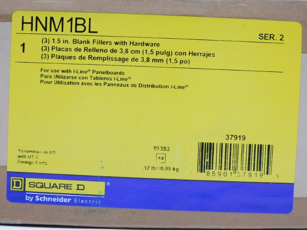 SQUARE D HNM1BL SER. 2 (PKG OF 3) NSFS