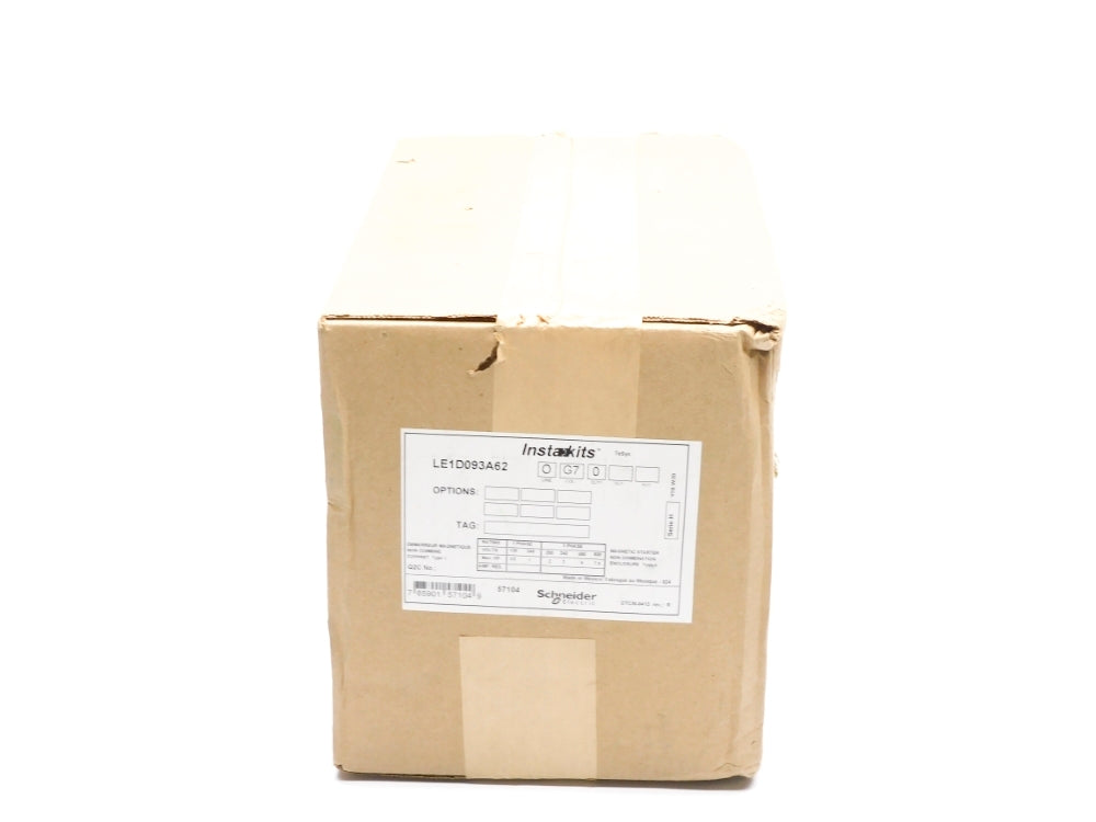 SCHNEIDER ELECTRIC LE1D093A62OG70 SER. H NSFS