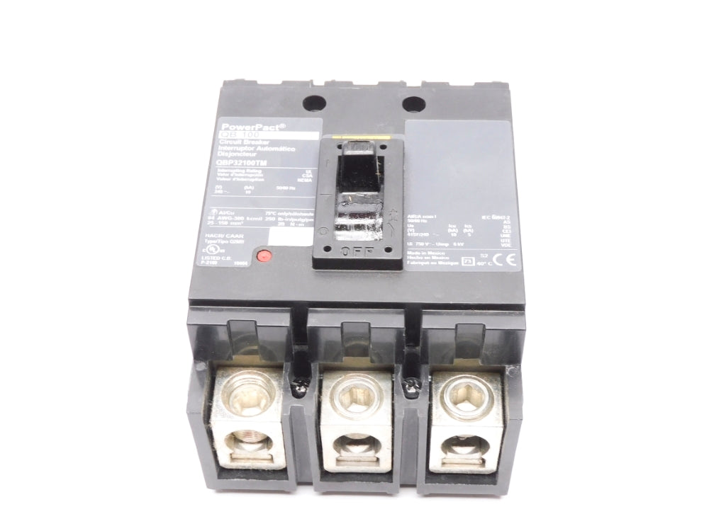 SQUARE D QBP32100TM 240V 100A NSMP