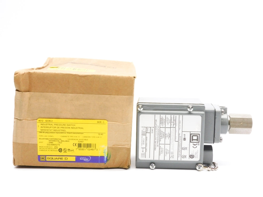 SQUARE D 9012GCW2 SER. C 15000PSIG NSMP