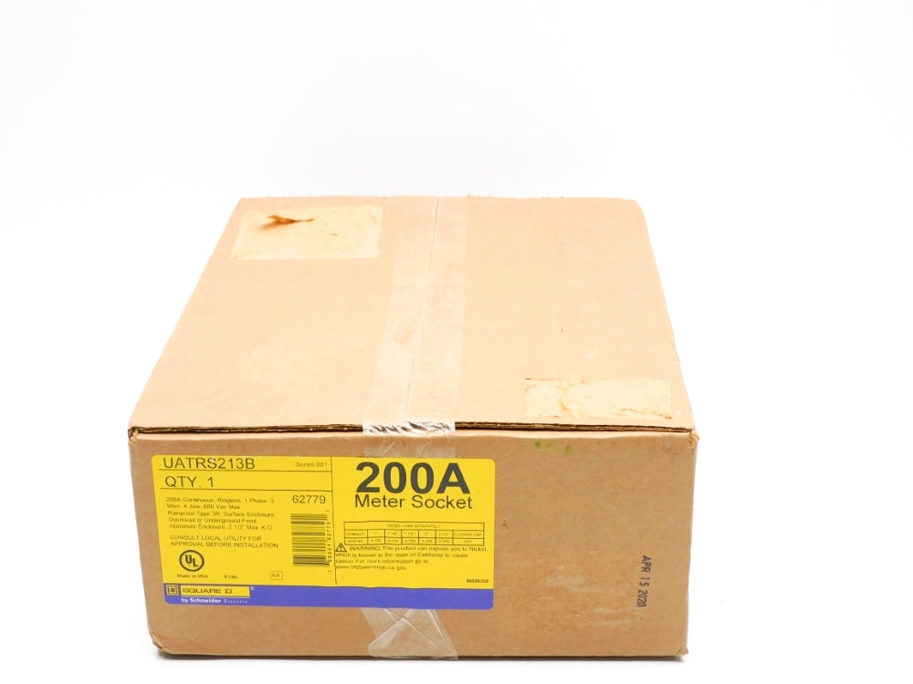 SQUARE D UATRS213B SER. 001 NSFS