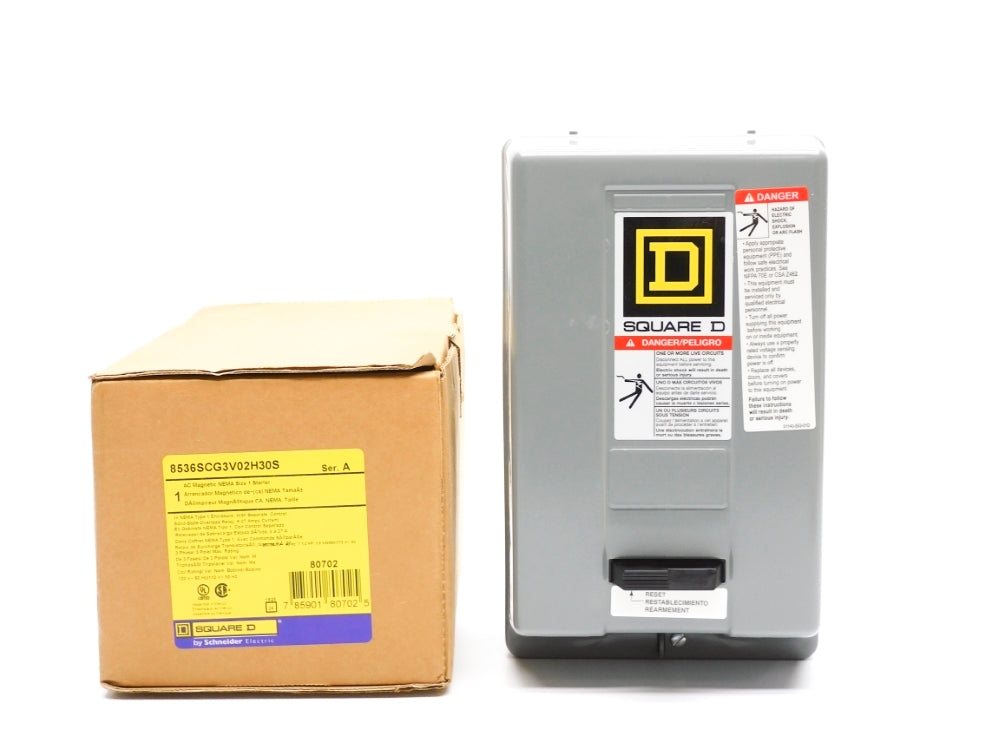 SQUARE D 8536SCG3V02H30S SER. A 110-120V NSMP