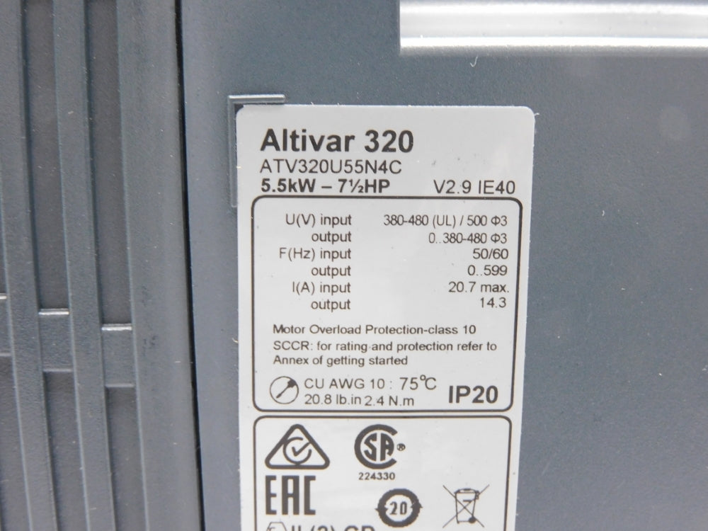 SCHNEIDER ELECTRIC ATV320U55N4C NSMP