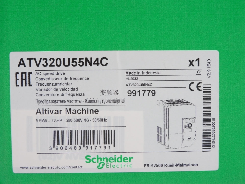 SCHNEIDER ELECTRIC ATV320U55N4C NSMP