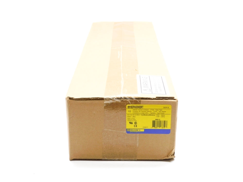 SQUARE D 8910DPA53V02RT SER. B 120/110V (PKG OF 10) NSFS