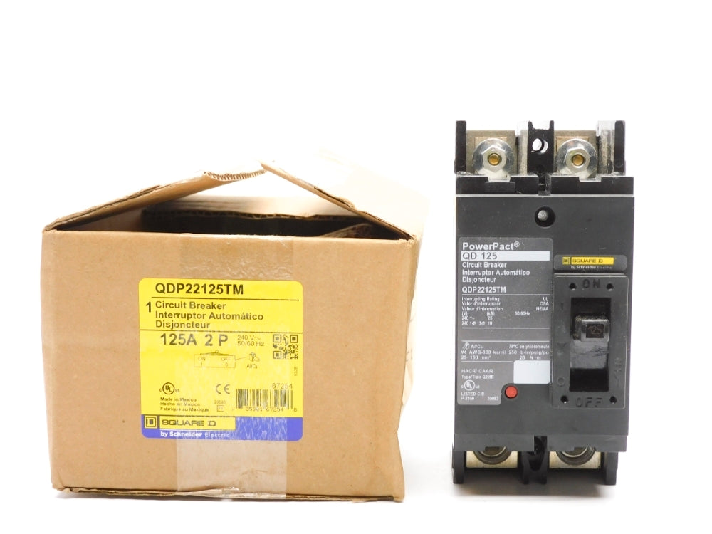 SQUARE D QDP22125TM 240V 125A NSMP