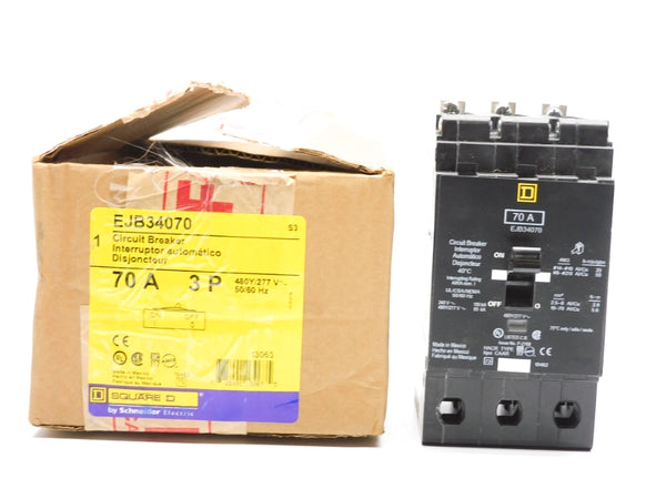SQUARE D EJB34070 277V 70A NSMP