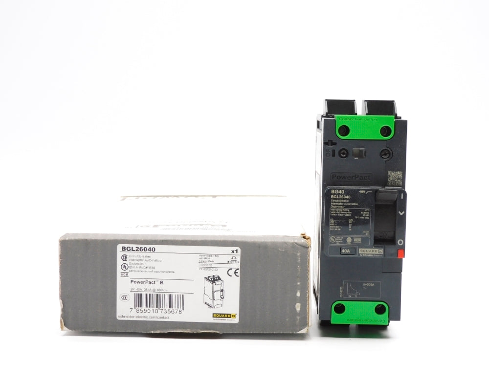 SQUARE D BGL26040 40A 480V NSMP