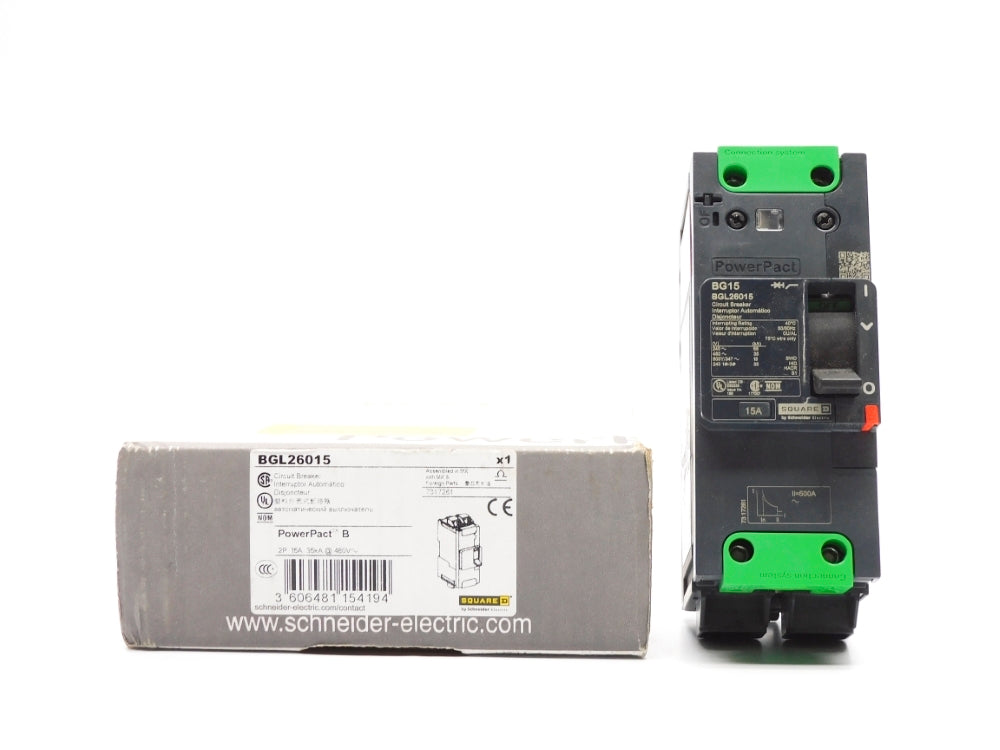 SQUARE D BGL26015 15A 480V NSMP