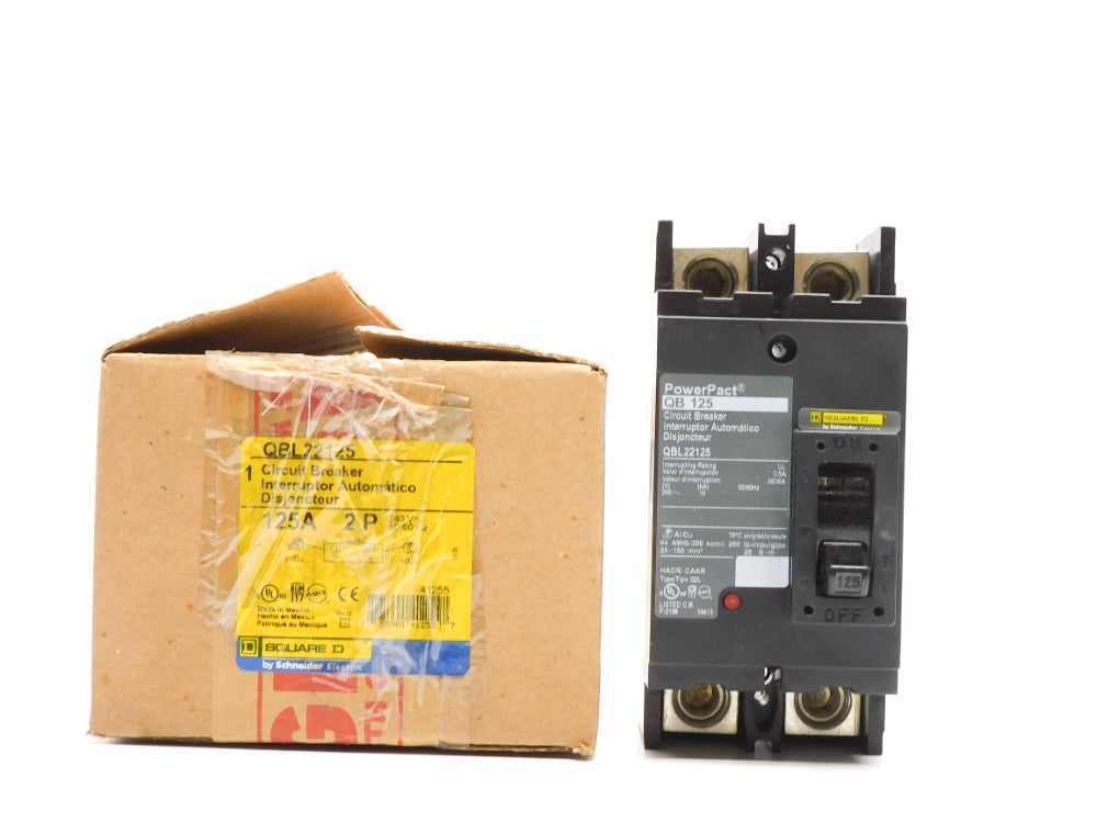 SQUARE D QBL22125 240V 125A NSMP