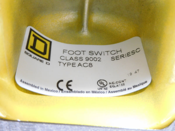 SQUARE D 9002AC8 SER. C NSMP