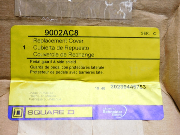 SQUARE D 9002AC8 SER. C NSMP