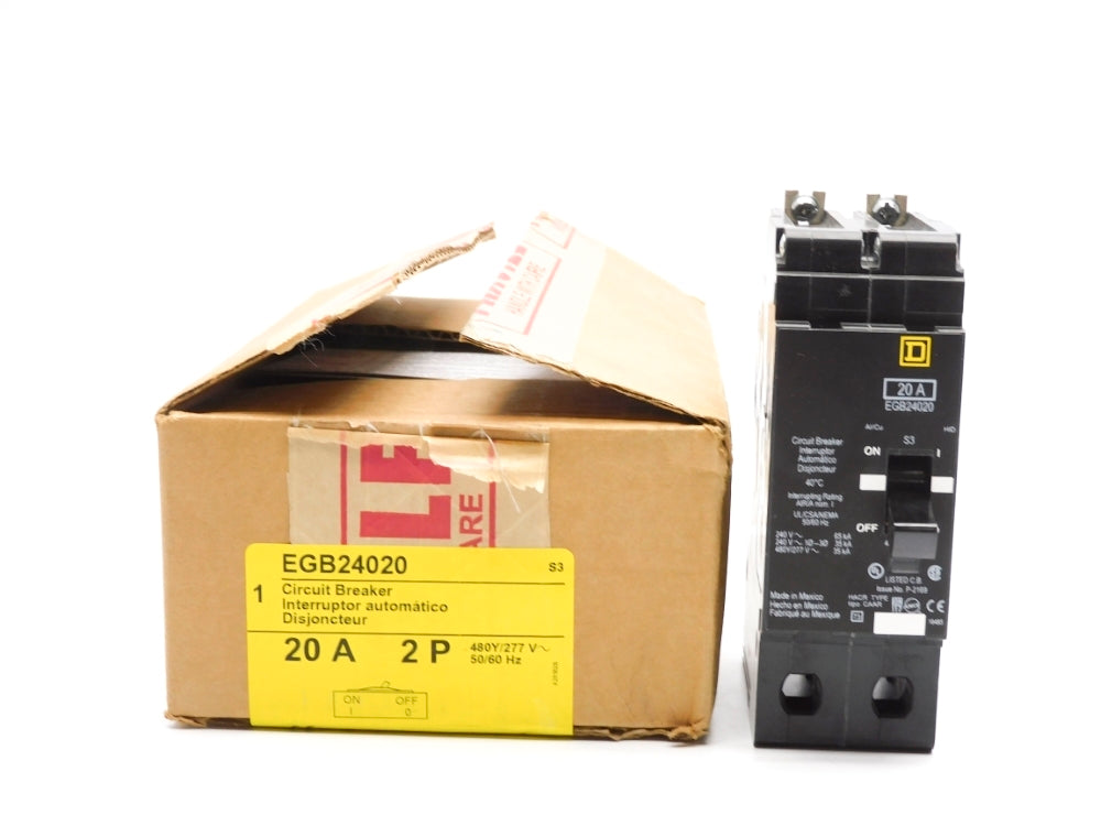 SQUARE D EGB24020 480/277V 20A NSMP