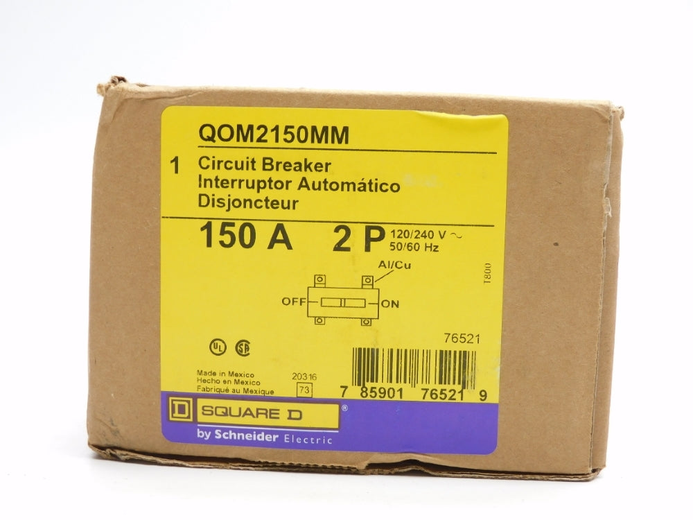 SQUARE D QOM2150MM 150A 120/240V (AS PICTURED) NSMP