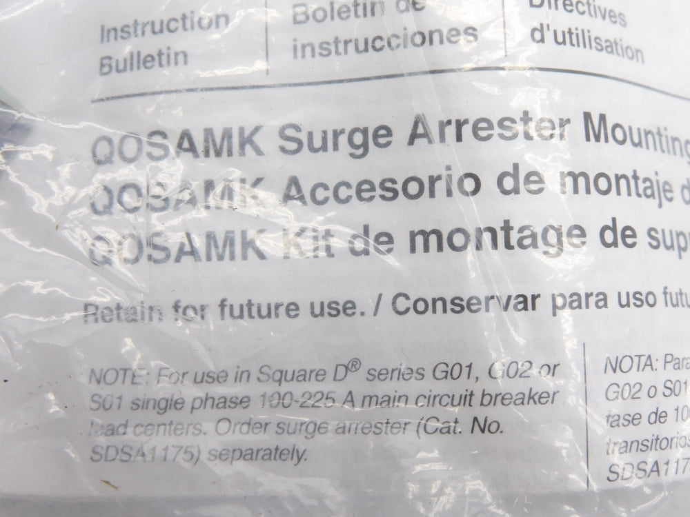 SQUARE D QOSAMK SER. G02 NSMP