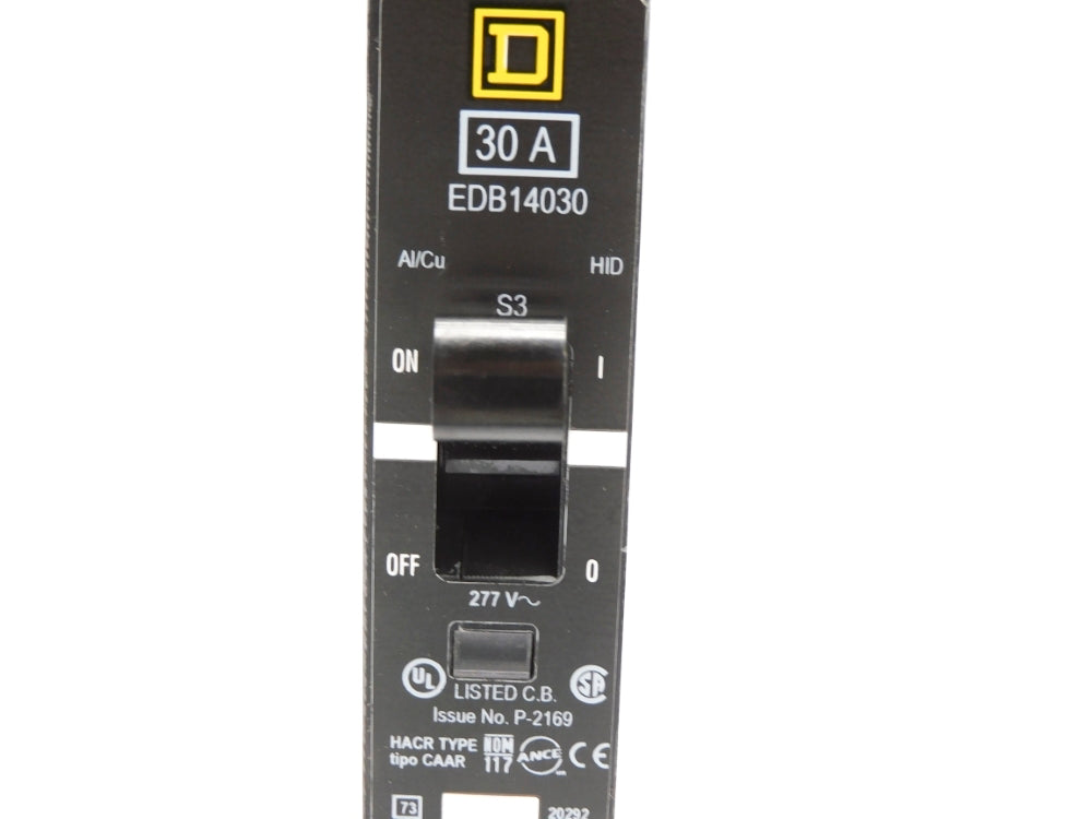 SQUARE D EDB14030 30A 277V NSNP