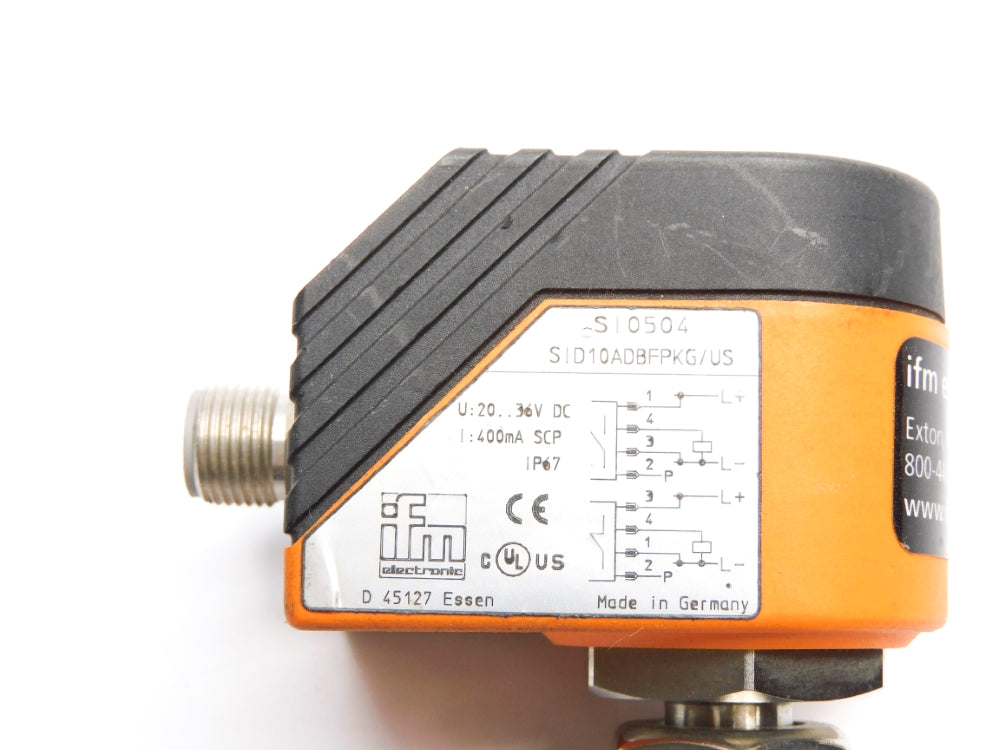 IFM EFECTOR SID10ADBFPKG/US SI0504 UNMP