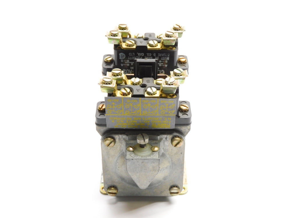 SQUARE D 9050AO11E SER. A 110/120V UNMP