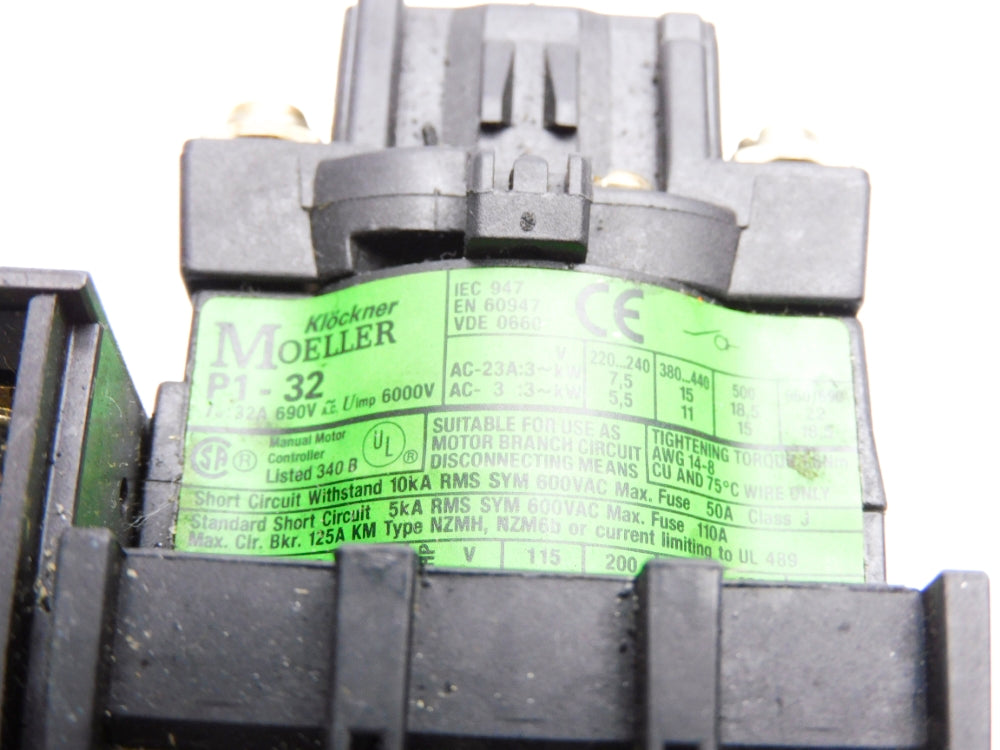 KLOCKNER MOELLER P1-32 UNMP