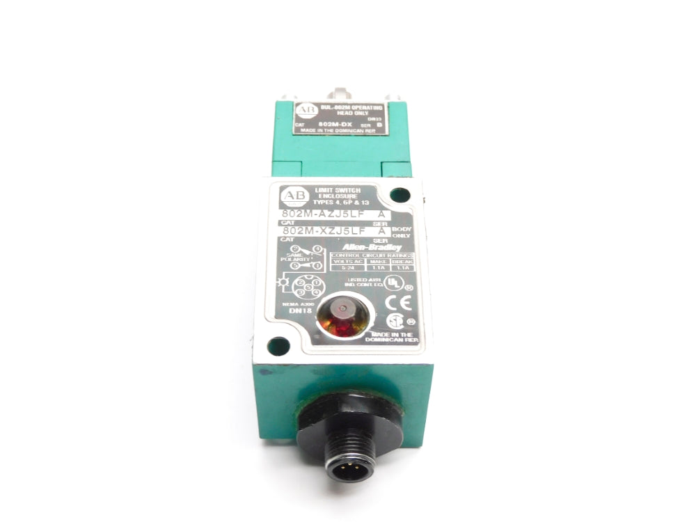 ALLEN BRADLEY 802M-AZJ5LF SER. A UNMP